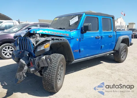 2020 Jeep Gladiator Mojave из США, поврежденный, VIN 1C6JJTEG7LL211117